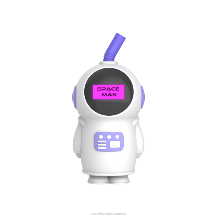Vape Wholesale Aus - Grape Ice LAVIE SPACE MAN 7000 Puffs 8L8X234
