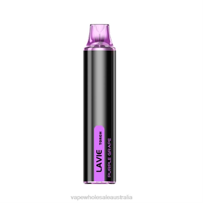 Vape Wholesale Australia - Purple Grape LAVIE Torch 6000 Puffs 8L8X135