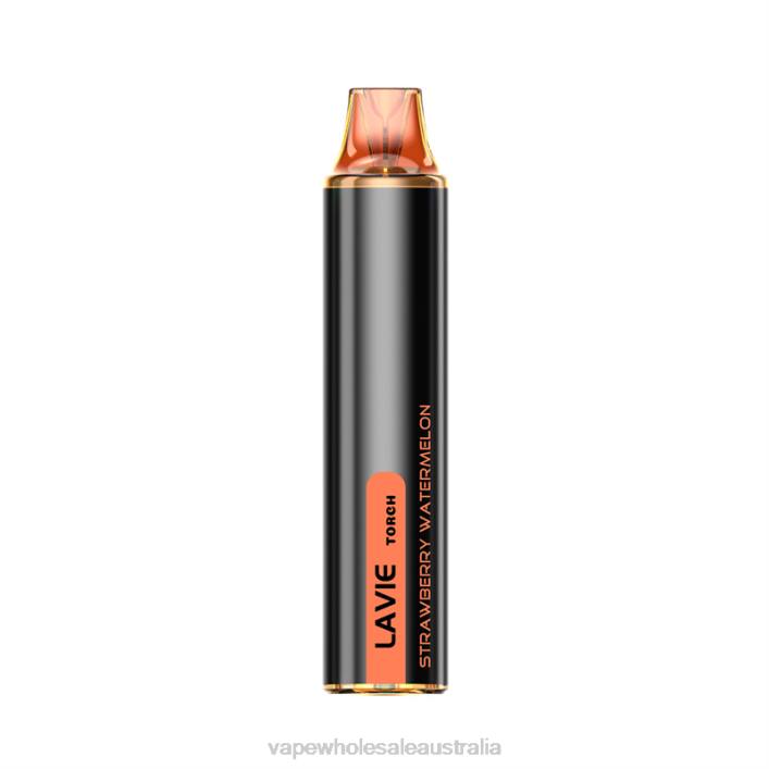 Vape Wholesale Sydney - Strawberry Watermelon LAVIE Torch 6000 Puffs 8L8X136