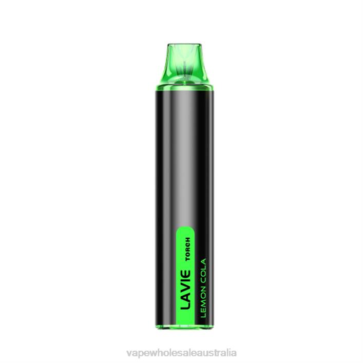 Vaping Supplies Australia - Lemon Cola LAVIE Torch 6000 Puffs 8L8X130