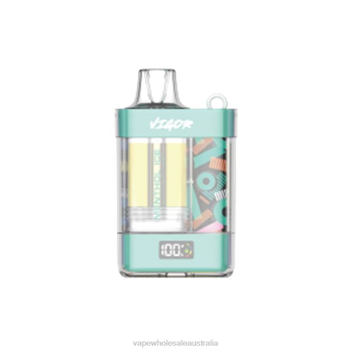 Vape Wholesale Australia - Menthol Ice LAVIE VIGOR 15000 Puffs 8L8X2