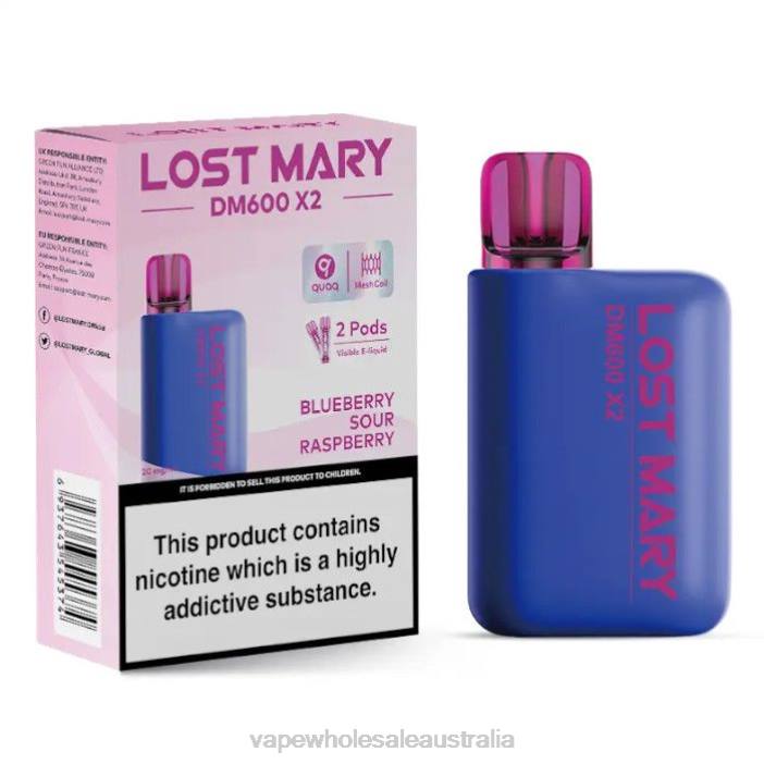 Blueberry Sour Raspberry - e cig wholesale distributors 4DF0R469 LOST MARY DM600 X2