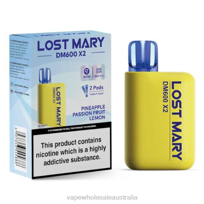 Pineapple Passion Fruit Lemon - vape wholesale global 4DF0R478 LOST MARY DM600 X2