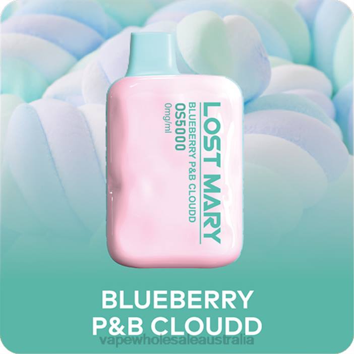 Blueberry P&B Cloudd - vape wholesale distributor 4DF0R512 LOST MARY OS5000 0mg/ml