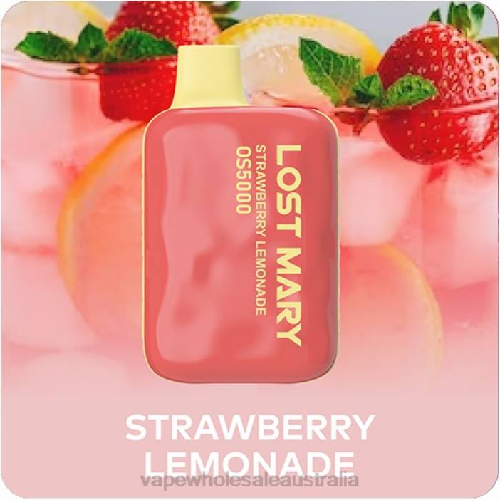 Strawberry Lemonade - e cig wholesale distributors 4DF0R499 LOST MARY OS5000