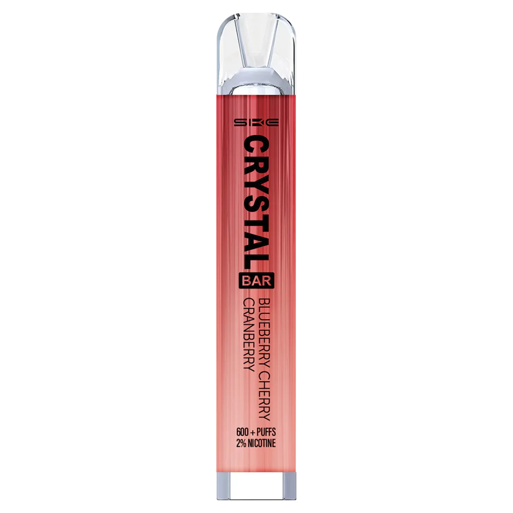 Blueberry Cherry Cranberry - vape wholesale global 4DF0R268 SKE Crystal Bar Disposable Vape 600 Puffs