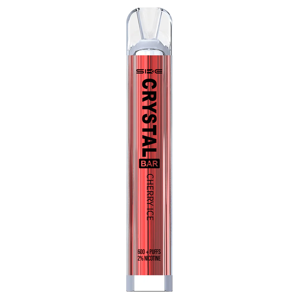 Cherry Ice - e cig wholesale distributors 4DF0R269 SKE Crystal Bar Disposable Vape 600 Puffs