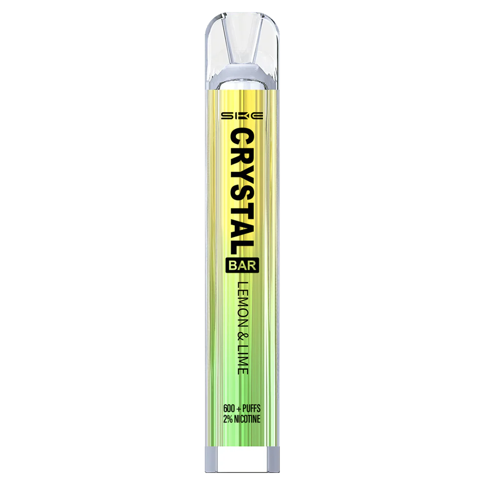 Lemon & Lime - vape wholesale distributor 4DF0R262 SKE Crystal Bar Disposable Vape 600 Puffs