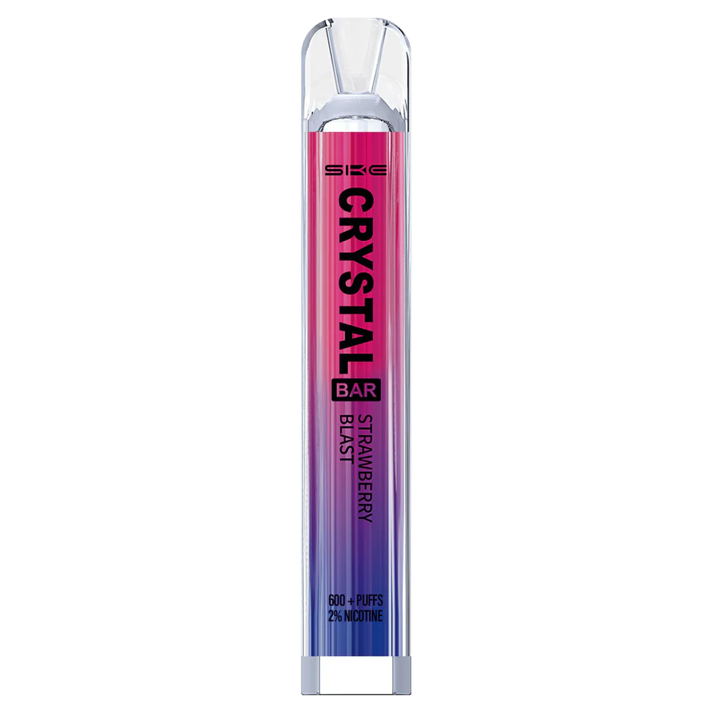Strawberry Blast - vape wholesale Melbourne 4DF0R263 SKE Crystal Bar Disposable Vape 600 Puffs