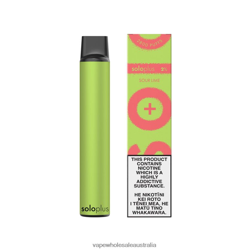 Electronic Cigarette Wholesale Price - Solo Plus Disposable Vape Sour Lime 4BT8JZ34