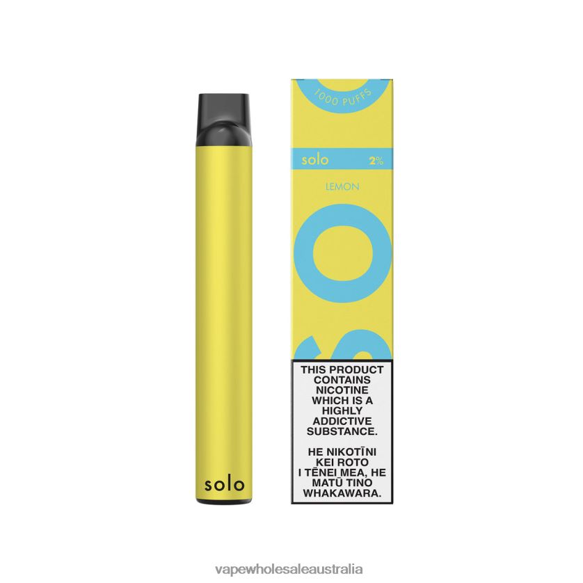 Electronic Cigarette Wholesale Price - Solo Disposable Vape Lemon 4BT8JZ15
