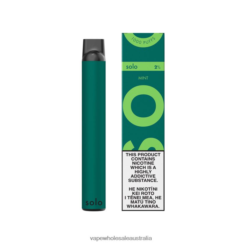 Vape Wholesale Melbourne - Solo Disposable Vape Mint 4BT8JZ1