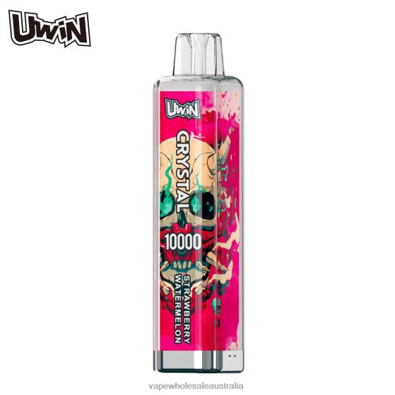 Vape Wholesale Distributor - UWIN CRYSTAL 10000 DISPOSABLE VAPE Strawberry Watermelon D24H0368