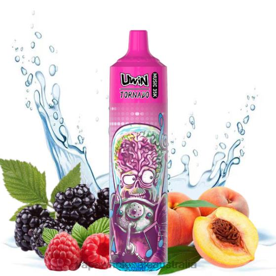 E Cigarettes Wholesale Suppliers - UWIN CRYSTAL 35K DISPOSABLE VAPE Peach Berry D24H0392