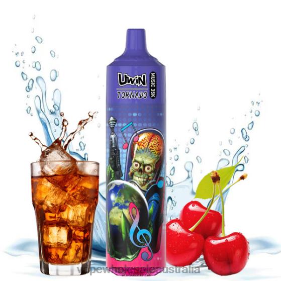 Electronic Cigarette Wholesale - UWIN CRYSTAL 35K DISPOSABLE VAPE Cherry Cola D24H0393