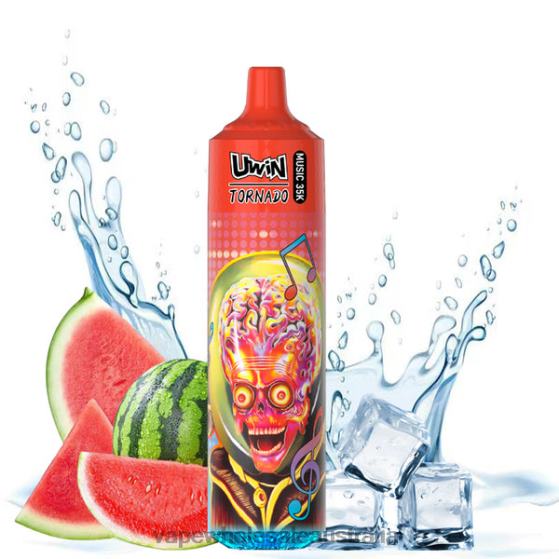 Vape Wholesale Supplier - UWIN CRYSTAL 35K DISPOSABLE VAPE Watermelon Ice D24H0385