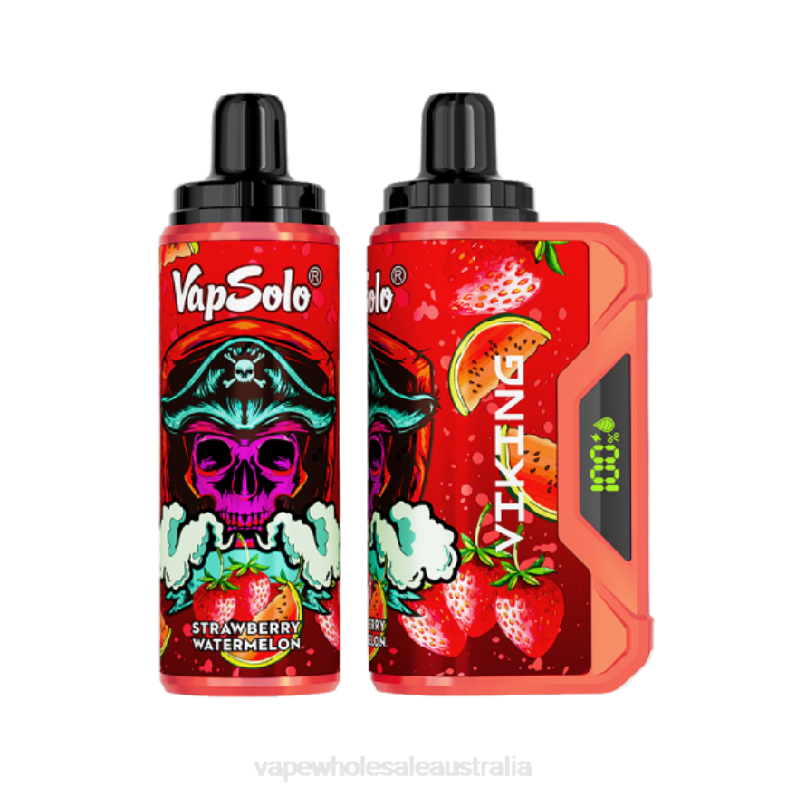 Vape Wholesale Distributor - Vapsolo VIKING Disposable Vape Strawberry Watermelon BZ4LD4140