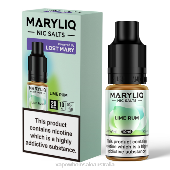 Lime Rum - vape wholesale global 4DF0R448 LOST MARY MARYLIQ Nic Salts - 10ml - 20mg