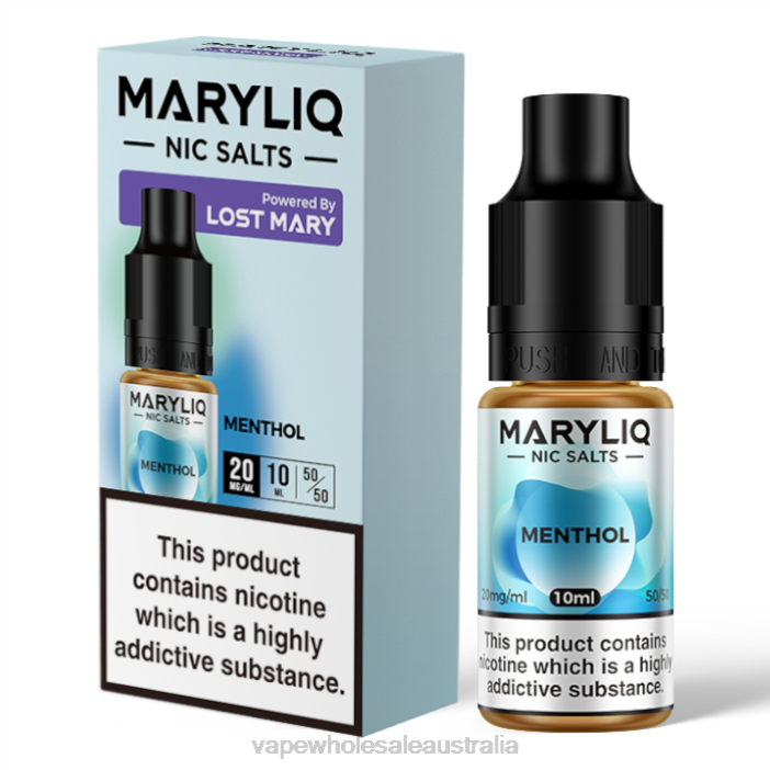 Menthol - e cig wholesale distributors 4DF0R449 LOST MARY MARYLIQ Nic Salts - 10ml - 20mg