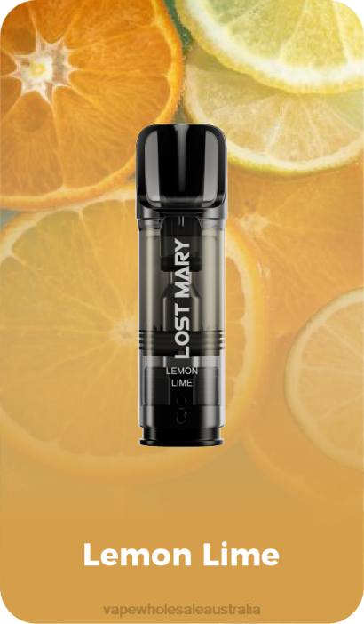 Lemon Lime - vape wholesale Sydney 4DF0R425 LOST MARY Tappo Pre-Filled Replacement Pods