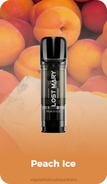 Peach Ice - vape wholesale global 4DF0R428 LOST MARY Tappo Pre-Filled Replacement Pods