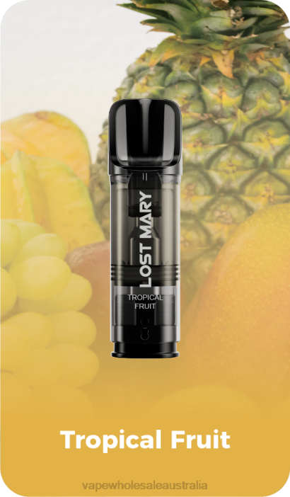 Tropical Fruit - vape wholesale distributor 4DF0R432 LOST MARY Tappo Pre-Filled Replacement Pods