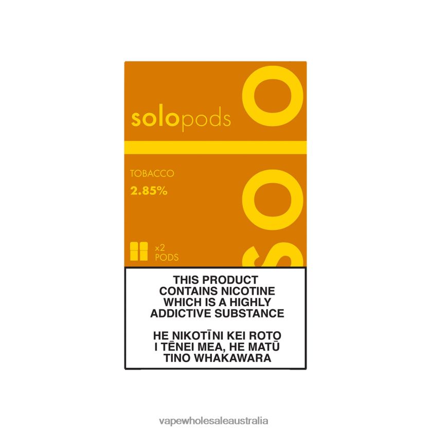 E Cigarettes Wholesale Suppliers - Solo Replacement Pod 2-Pack Tobacco 4BT8JZ50