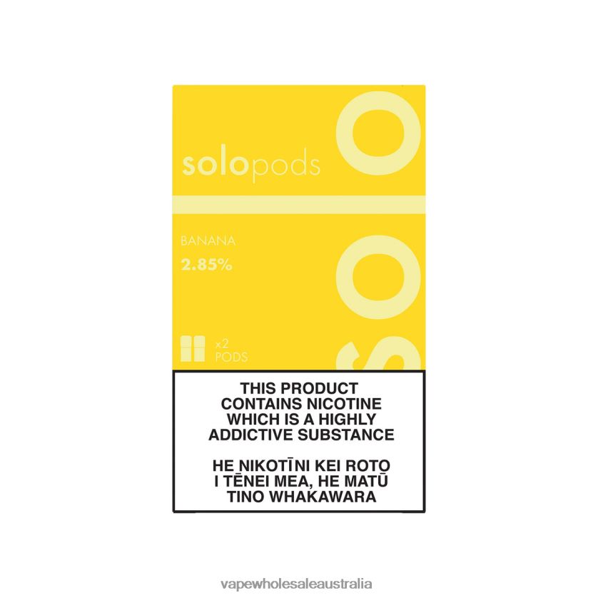Vape Wholesale Distributor - Solo Replacement Pod 2-Pack Banana 4BT8JZ64