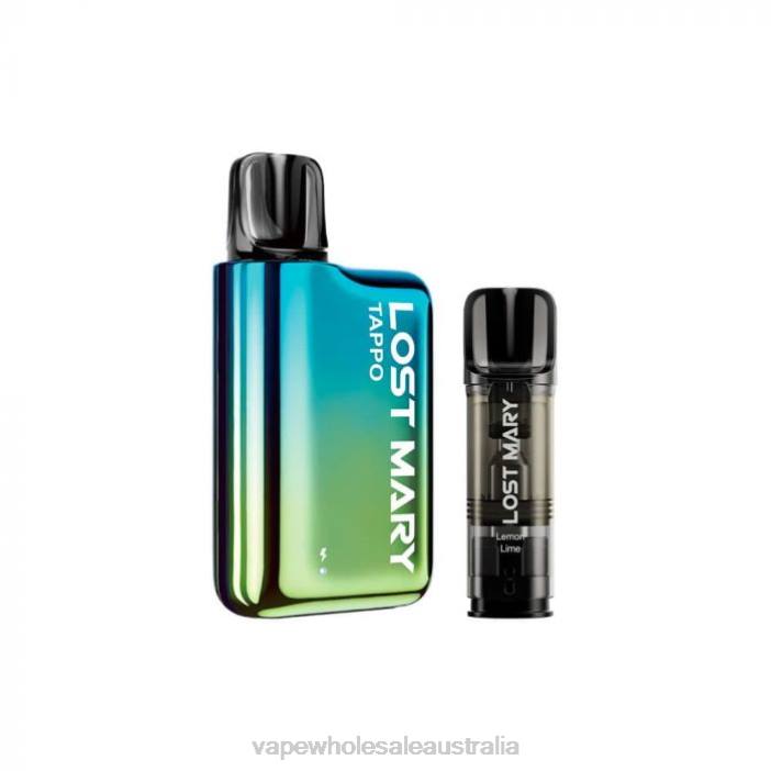 Blue Green X Lemon Lime - vape wholesale supplier 4DF0R436 LOST MARY Tappo Pod Vape Kit