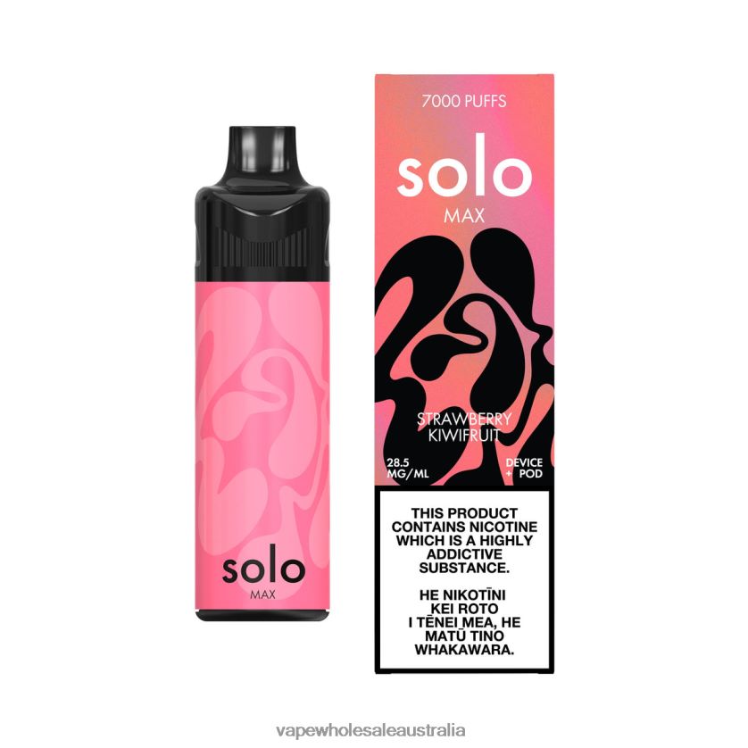 Electronic Cigarette Wholesale Supplier - Solo MAX Pod Kit Strawberry Kiwifruit 4BT8JZ71